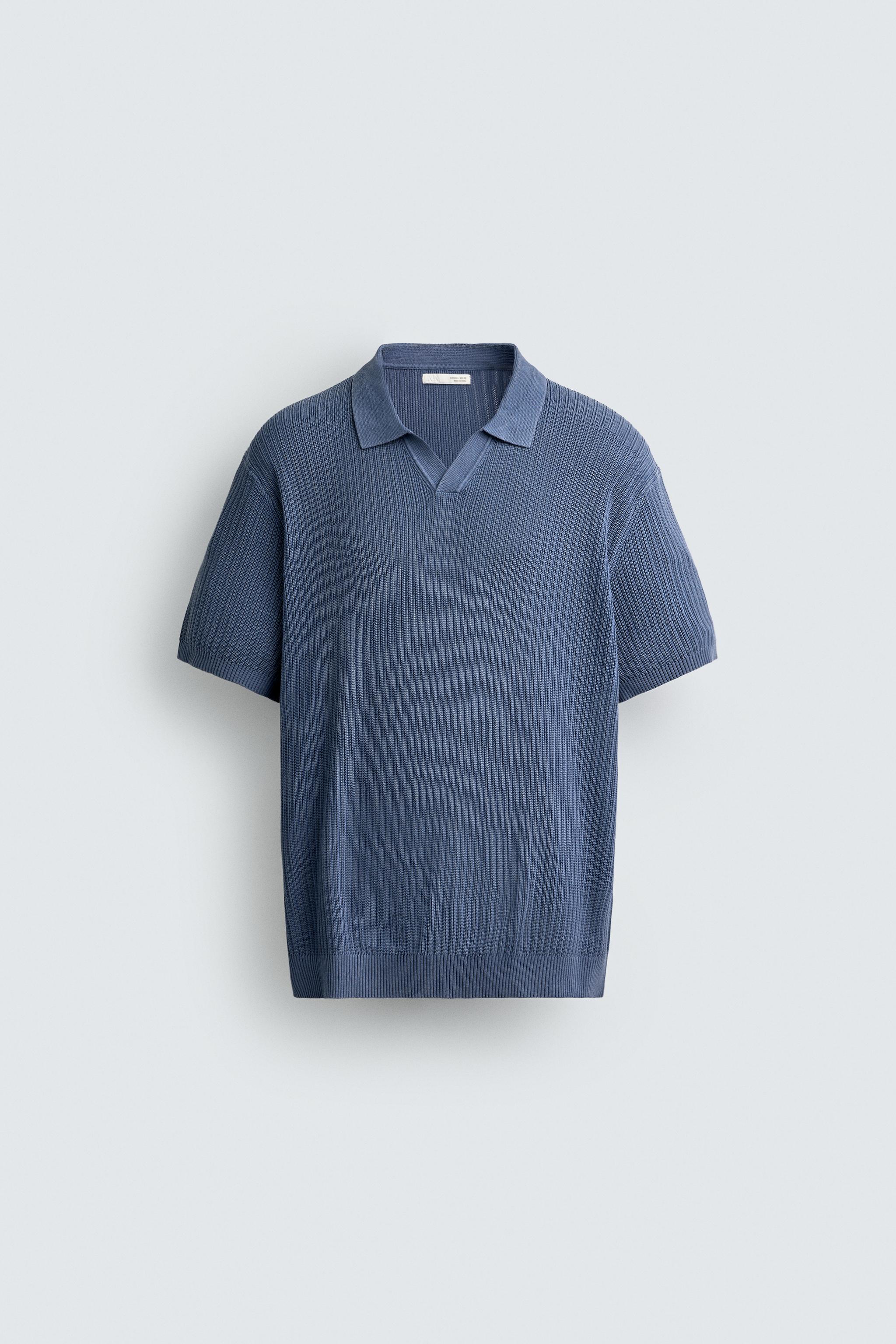 POLO EN MAILLE REGULAR FIT STRUCTURÉ
